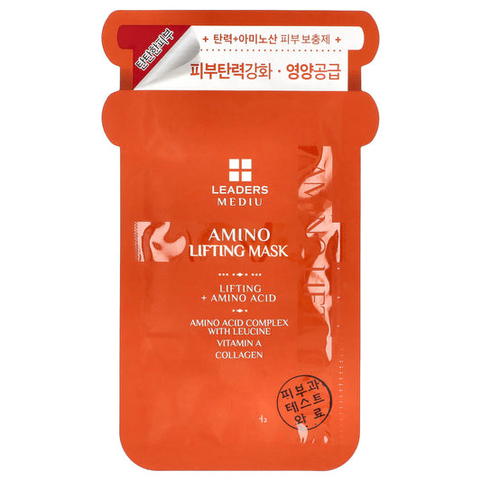 Leaders-Mediu-Amino Lifting Beauty Mask-1 Sheet-0.84 fl oz (25 ml)