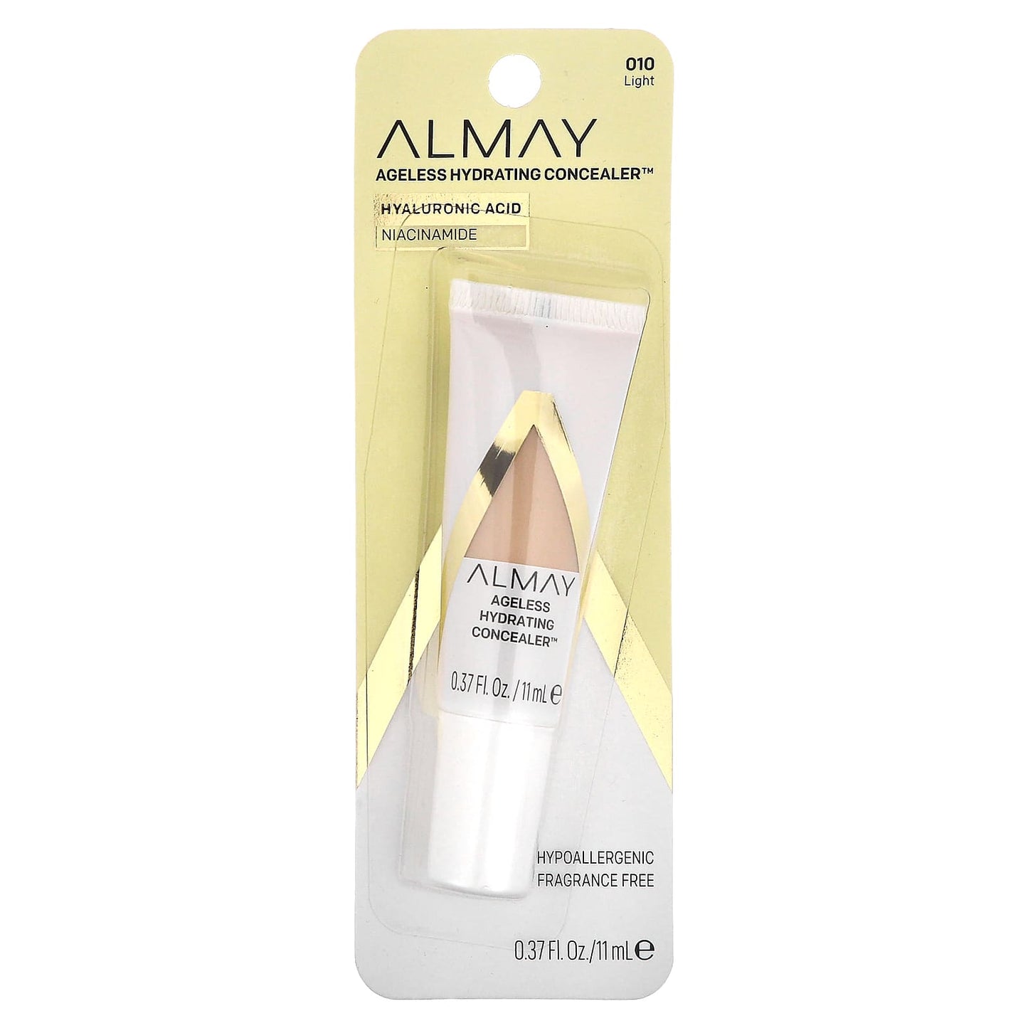 Almay, Ageless Hydrating Concealer, 010 Light, 0.37 fl oz (11 ml)