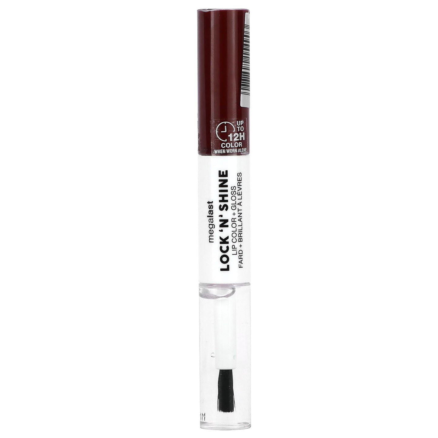 wet n wild, Megalast, Lock 'N' Shine, Lip Color + Gloss, Sizzling Siren, 0.13 fl oz (4 ml)