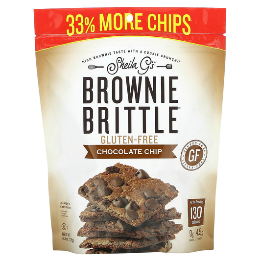 Sheila G's-Brownie Brittle-Gluten-Free-Chocolate Chip-4.5 oz (128 g)