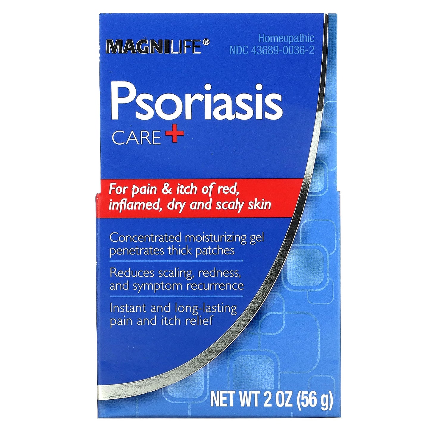 MagniLife, Psoriasis Care +, Concentrated Moisturizing Gel, 2 oz (56 g)