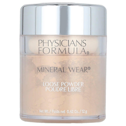 Physicians Formula-Mineral Wear-Loose Powder-PF10949 Creamy Natural-0.42 oz (12 g)