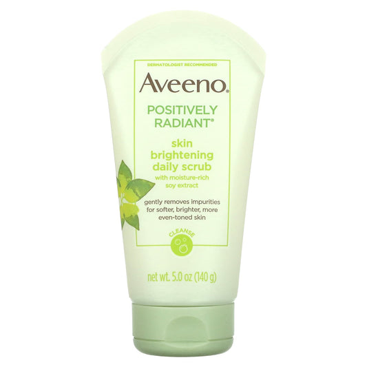 Aveeno-Positively Radiant-Skin Brightening Daily Scrub-5 oz (140 g)