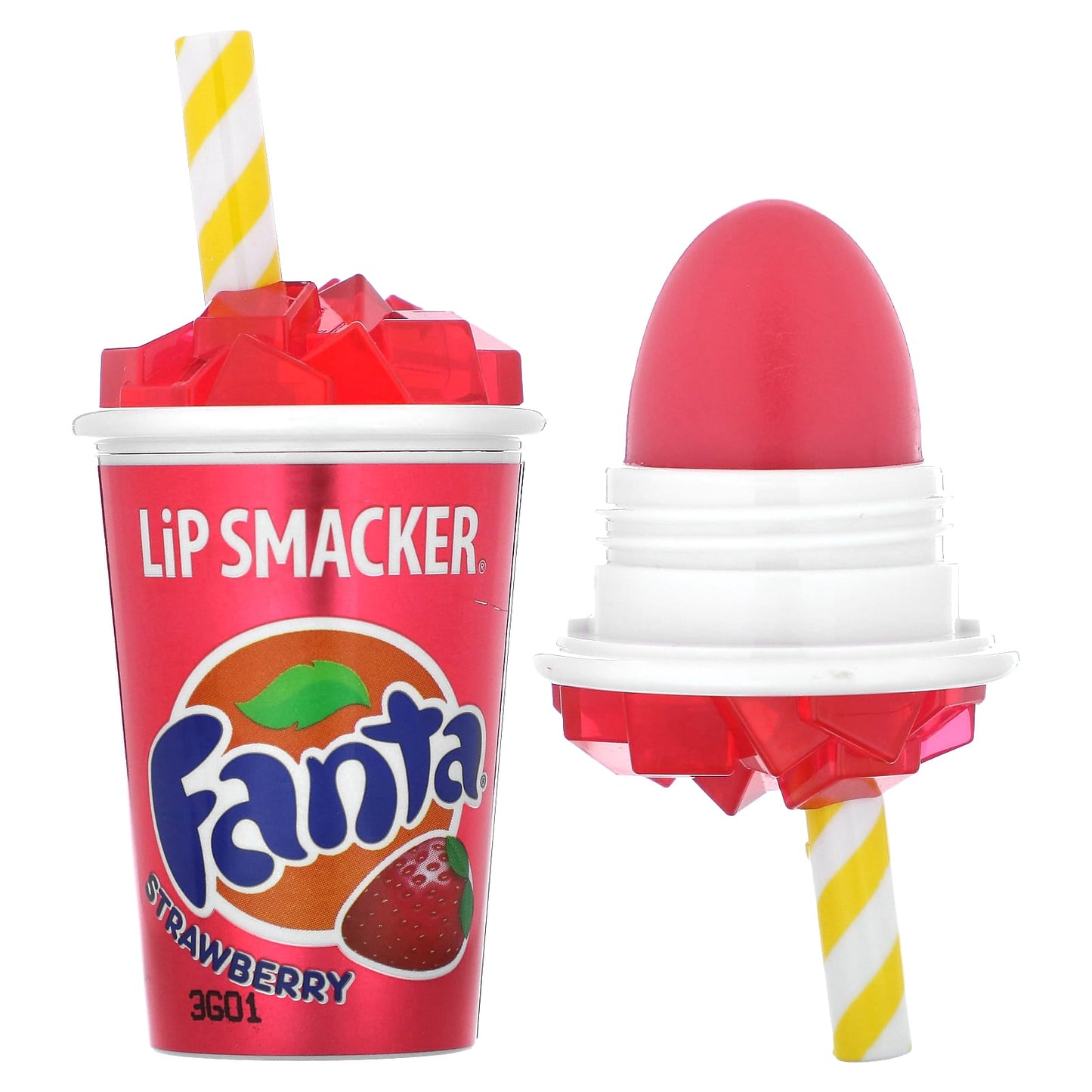 Lip Smacker-Fanta-Lip Balm-Strawberry-0.26 oz (7.4 g)