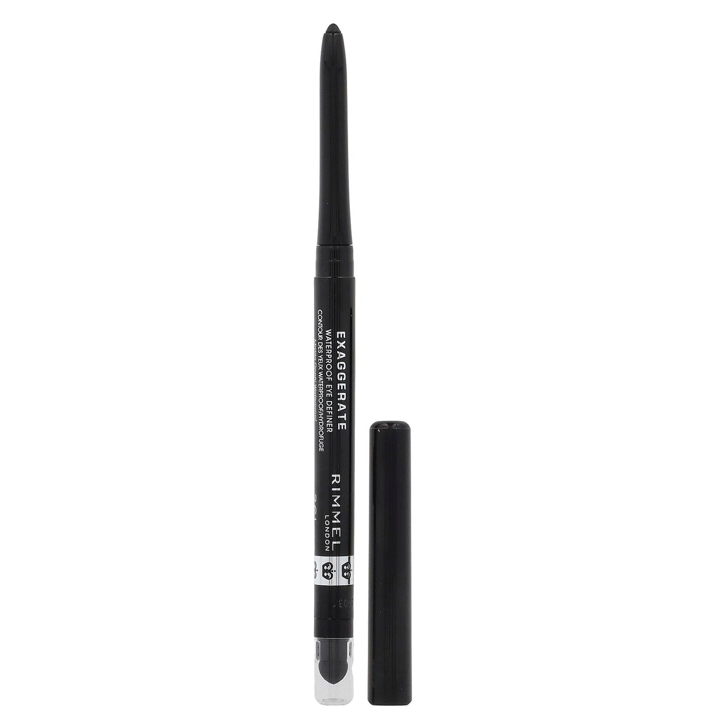 Rimmel London-Exaggerate Eye Definer-261 Noir-0.009 oz (0.28 g)