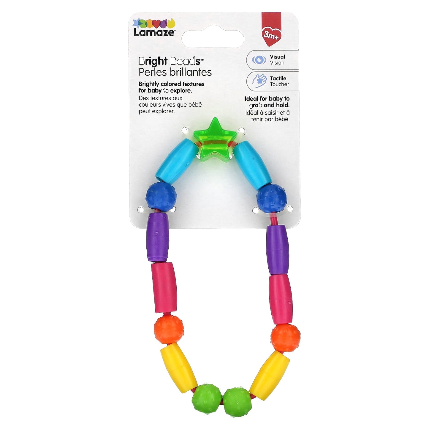 Lamaze-Bright Beads-3 Months +-1 Count