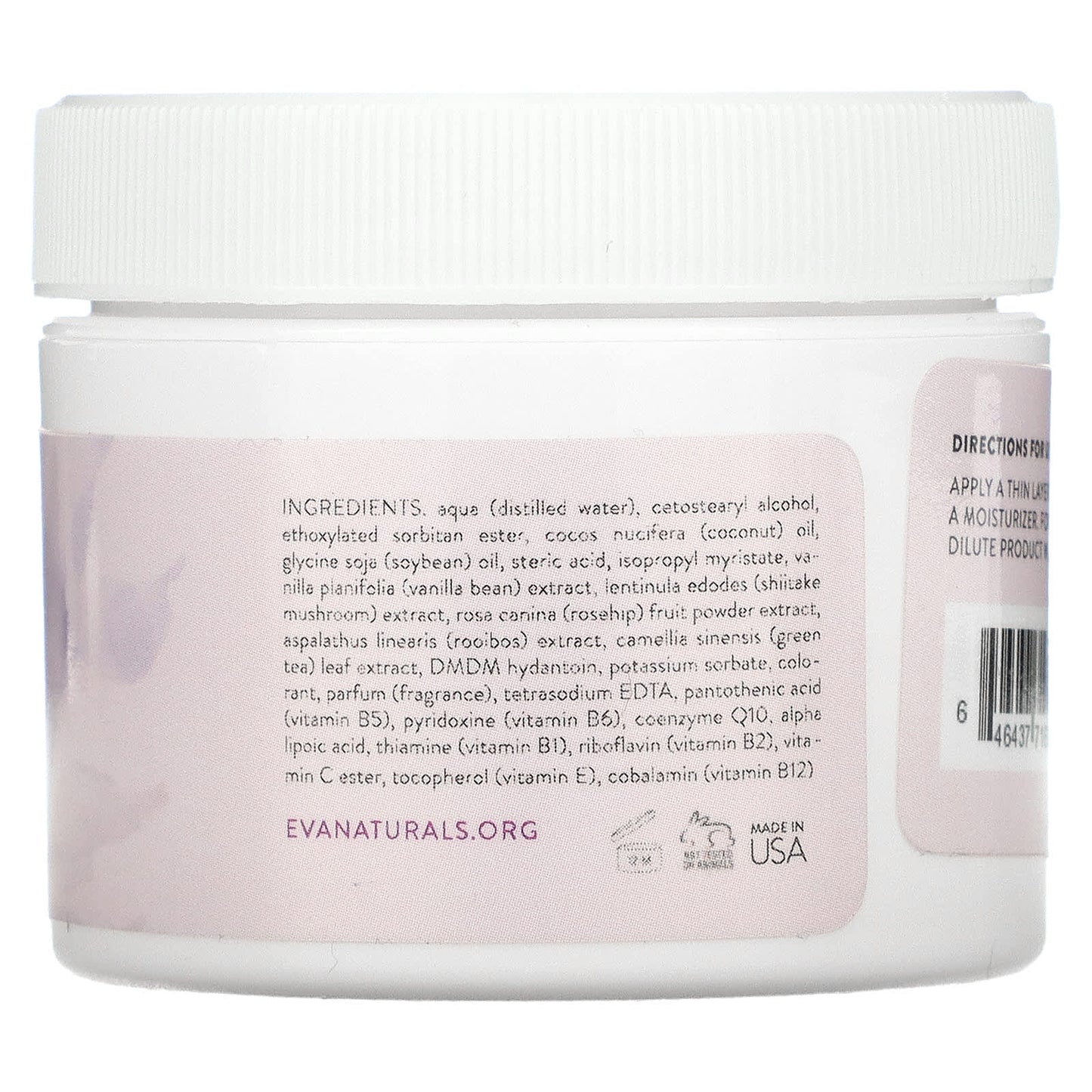 Eva Naturals, Vanilla Bean Night Cream, 2 oz