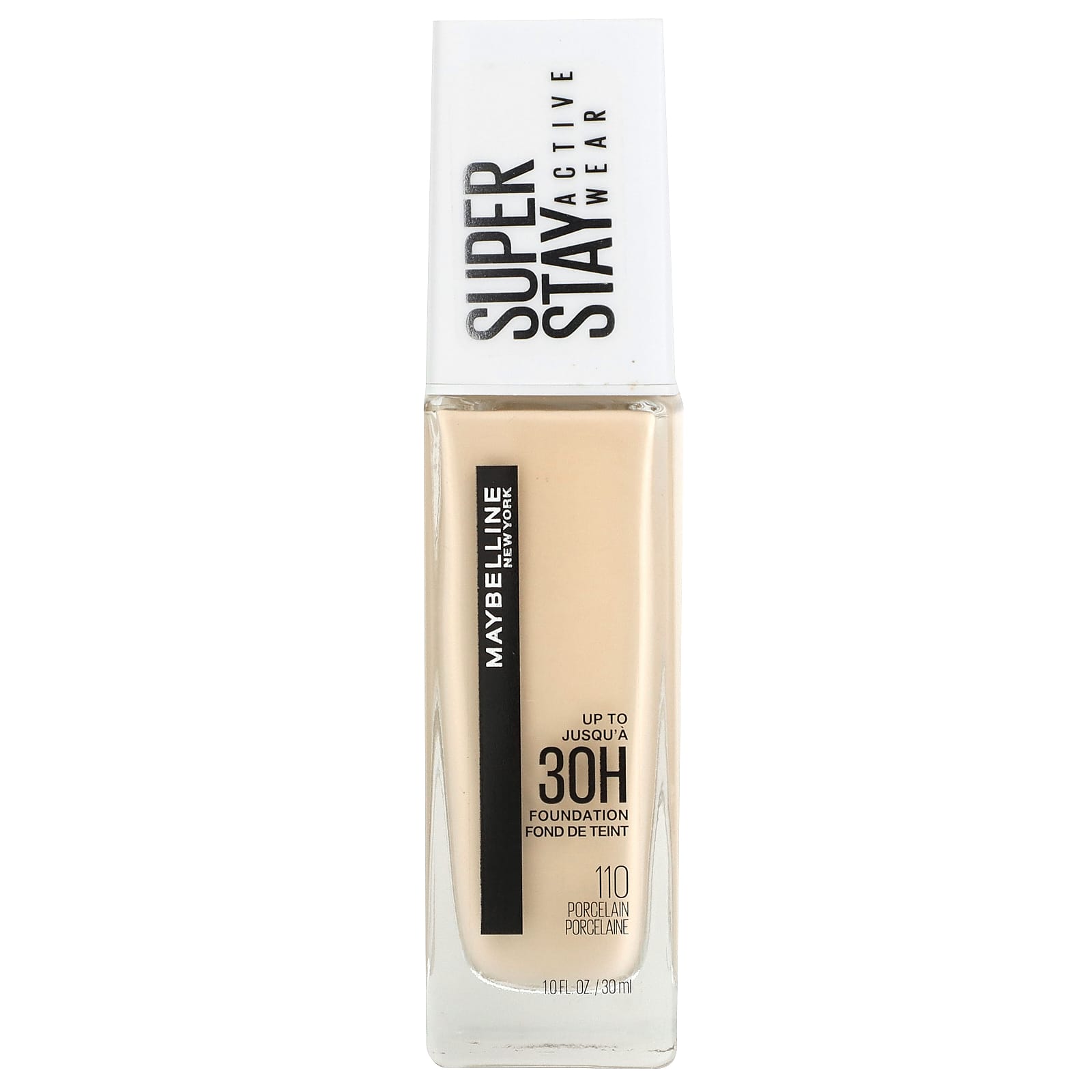 Maybelline-Super Stay-Active Wear Foundation-110 Porcelain-1 fl oz (30 ml)