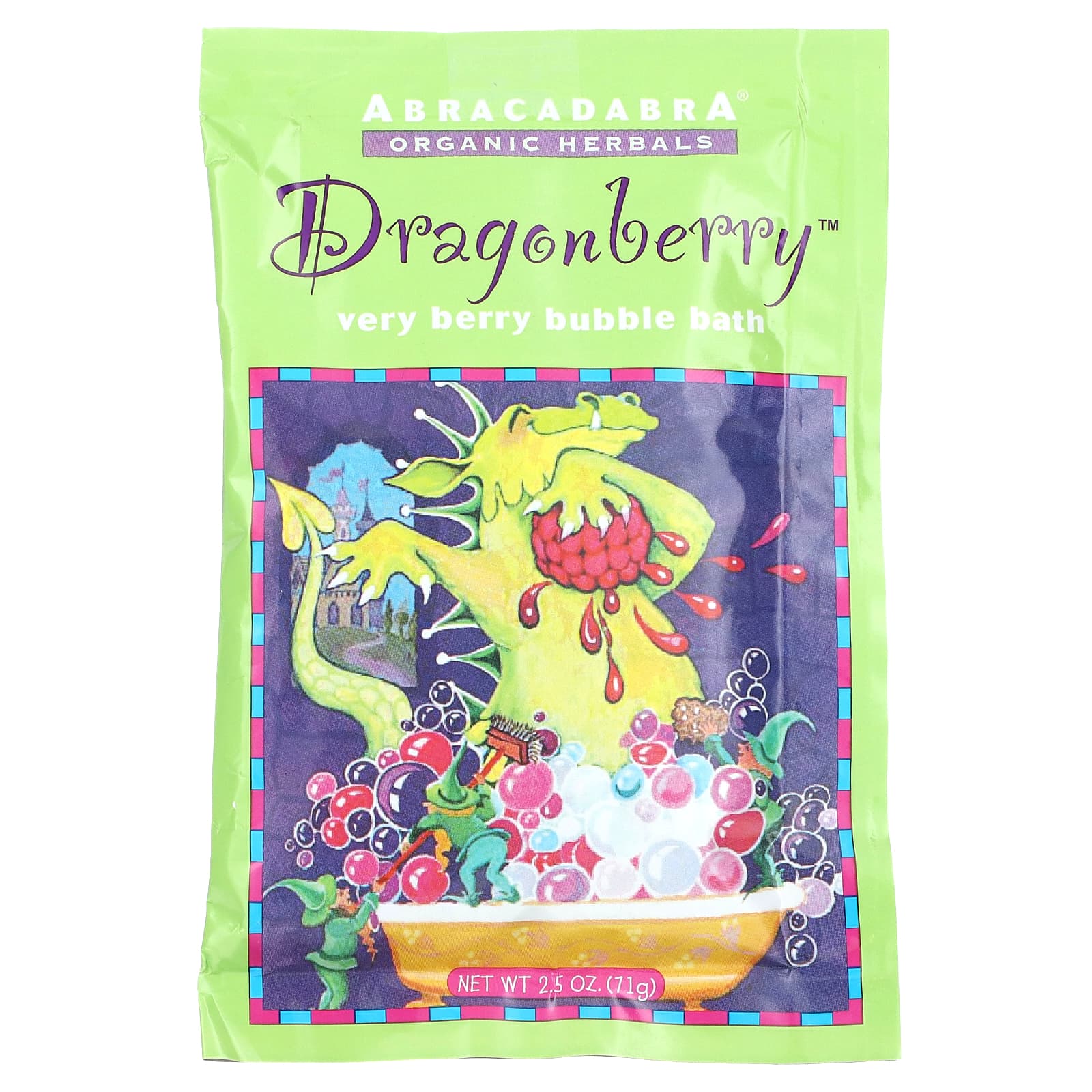 Abra Therapeutics-Dragonberry-Very Berry Bubble Bath-2.5 oz (71 g)