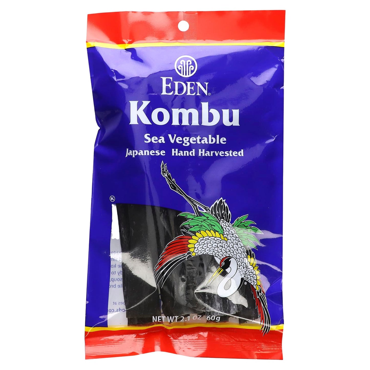 Eden Foods-Kombu-Sea Vegetable-2.1 oz (60 g)