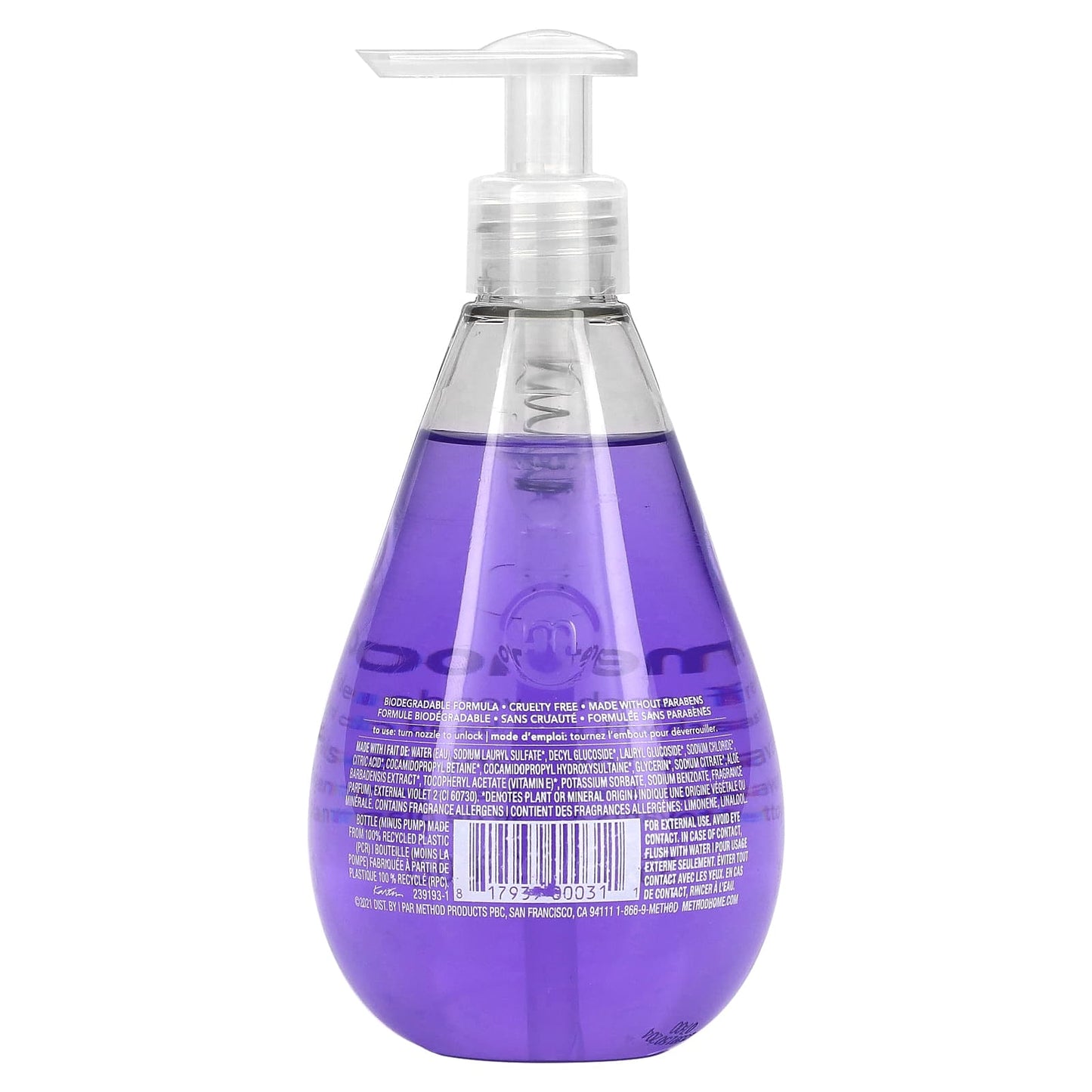 Method, Hand Wash, French Lavender, 12 fl oz (354 ml)