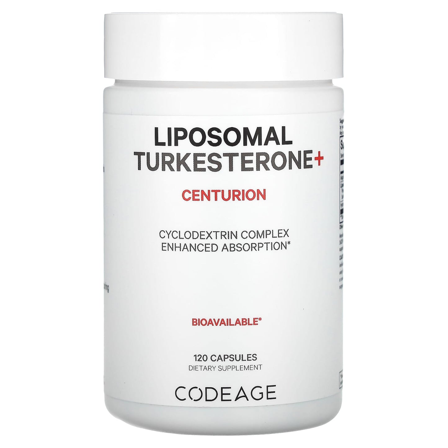 Codeage-Liposomal Turkesterone+ Centurion-120 Capsules