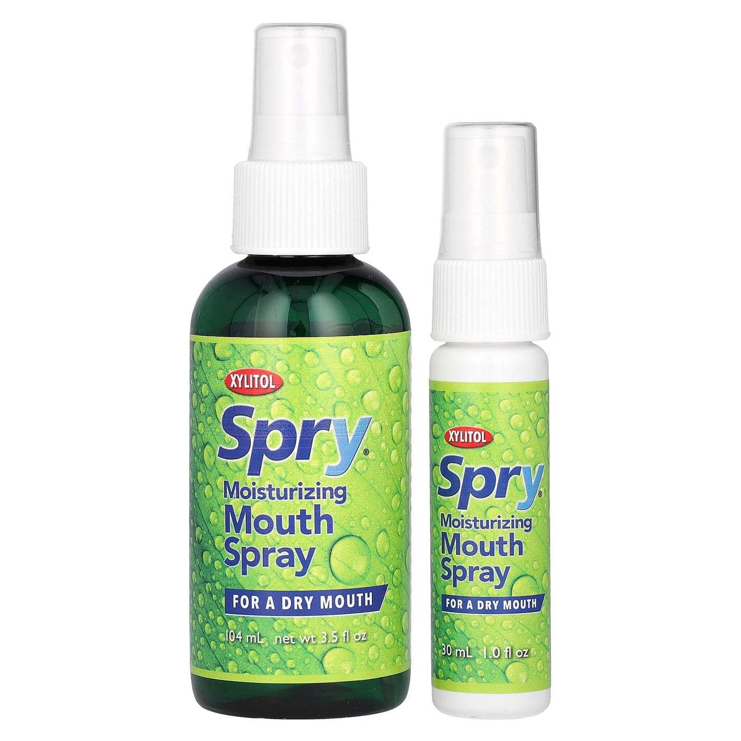 Xlear, Spry, Moisturizing Mouth Spray, 2 Pack, 4.5 fl oz (134 ml)