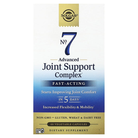 Solgar-No.7- Advanced Joint Support Complex-60 Vegetable Capsules