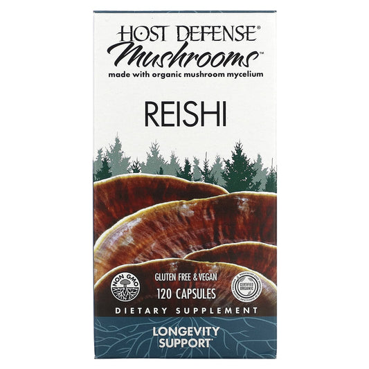 Fungi Perfecti-Mushrooms-Reishi-120 Capsules