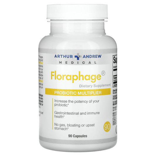 Arthur Andrew Medical-Floraphage-Probiotic Multiplier-90 Capsules