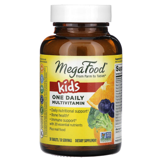 MegaFood-Kids One Daily Multivitamin-30 Tablets