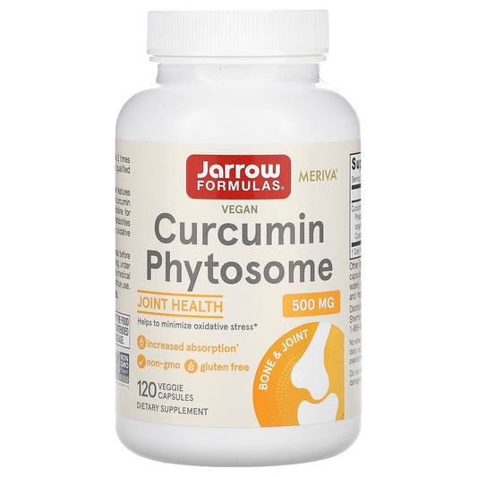 Jarrow Formulas-Curcumin Phytosome-500 mg-120 Veggie Capsules