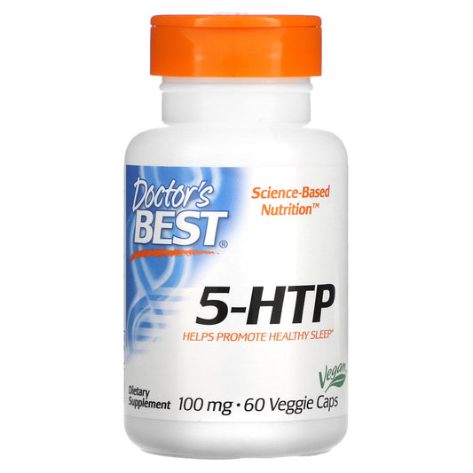 Doctor's Best-5-HTP-100 mg-60 Veggie Caps