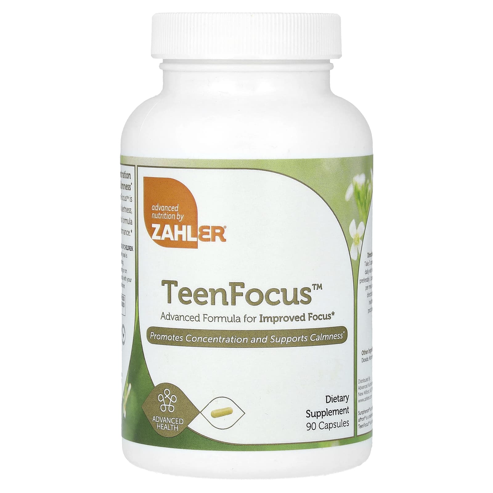 Zahler-TeenFocus-90 Capsules