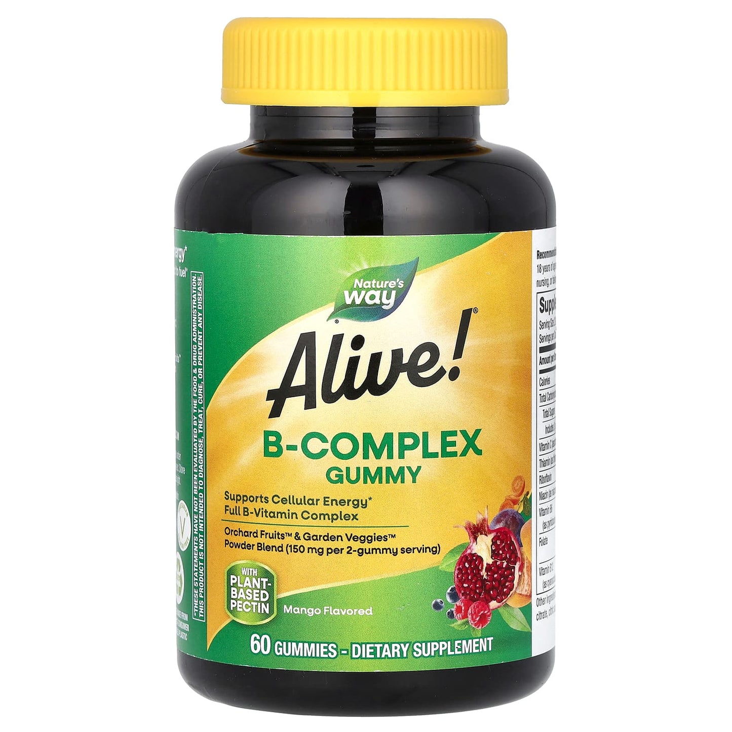 Nature's Way-Alive! B-Complex Gummy-Mango-60 Gummies