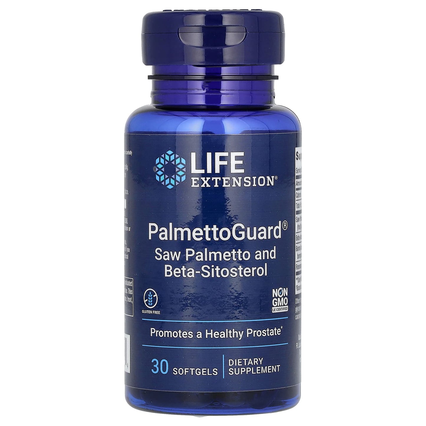 Life Extension-PalmettoGuard-Saw Palmetto and Beta-Sitosterol-30 Softgels