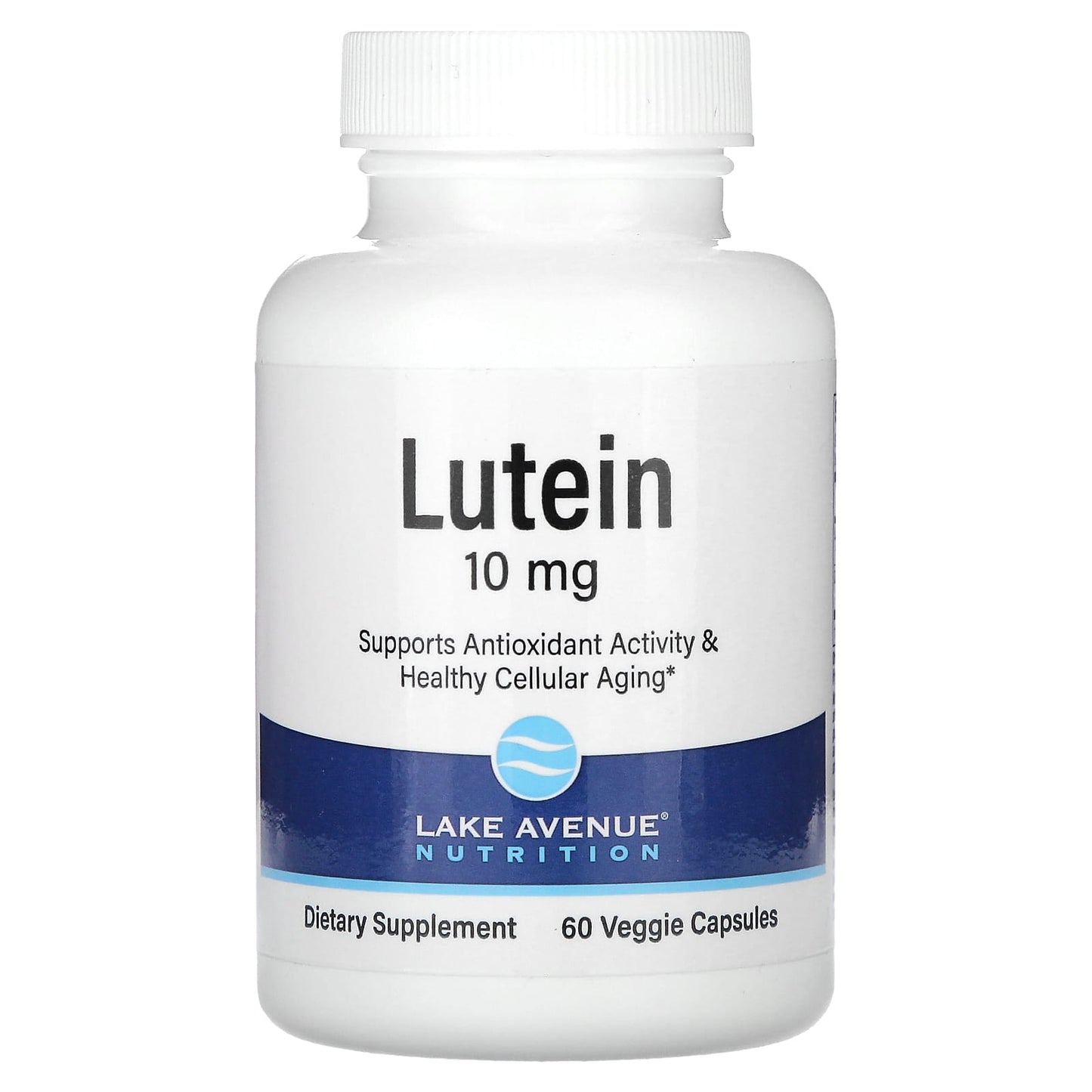 Lake Avenue Nutrition-Lutein-10 mg-60 Veggie Capsules