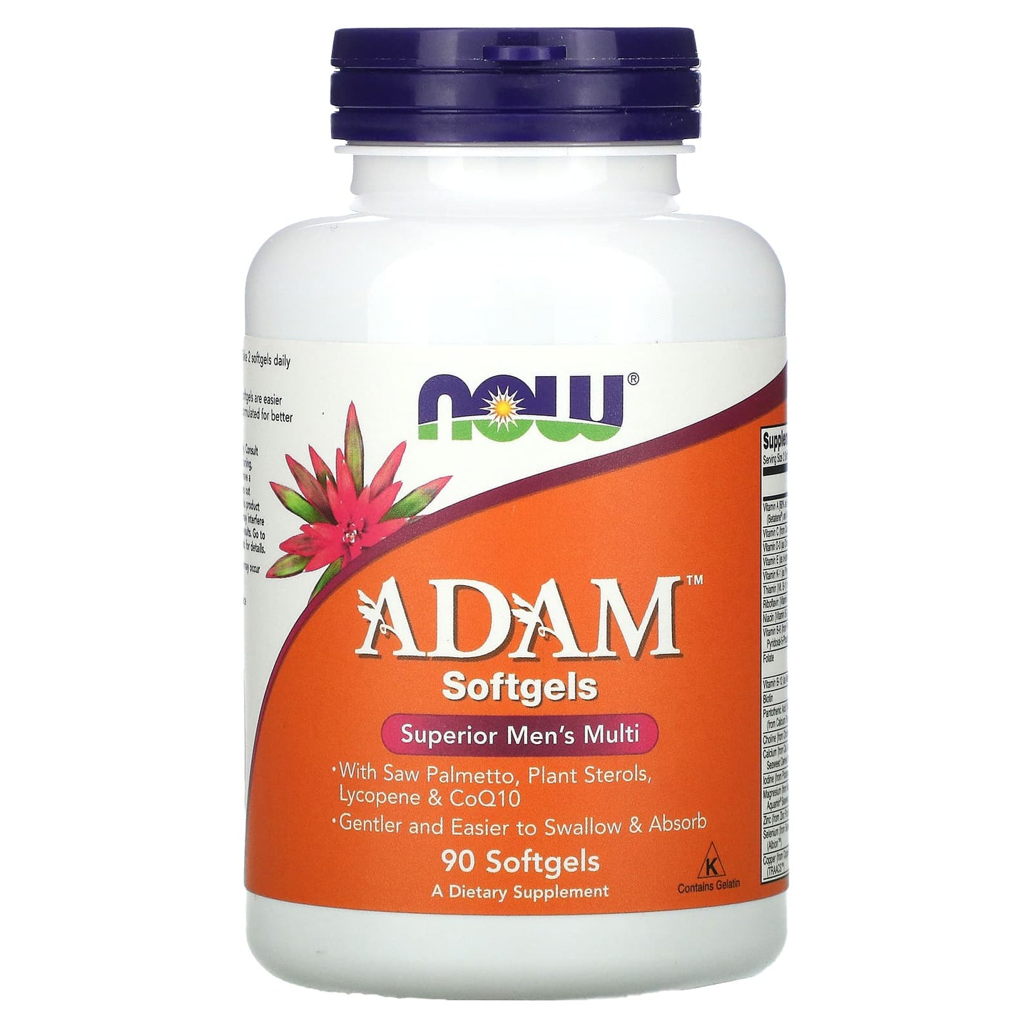 NOW Foods-ADAM-Superior Men's Multi-90 Softgels