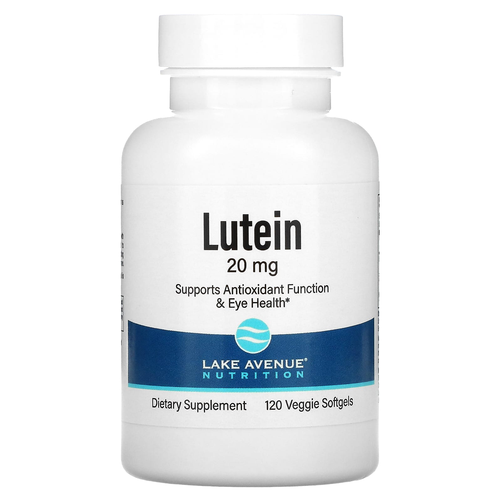 Lake Avenue Nutrition-Lutein-20 mg-120 Veggie Softgels