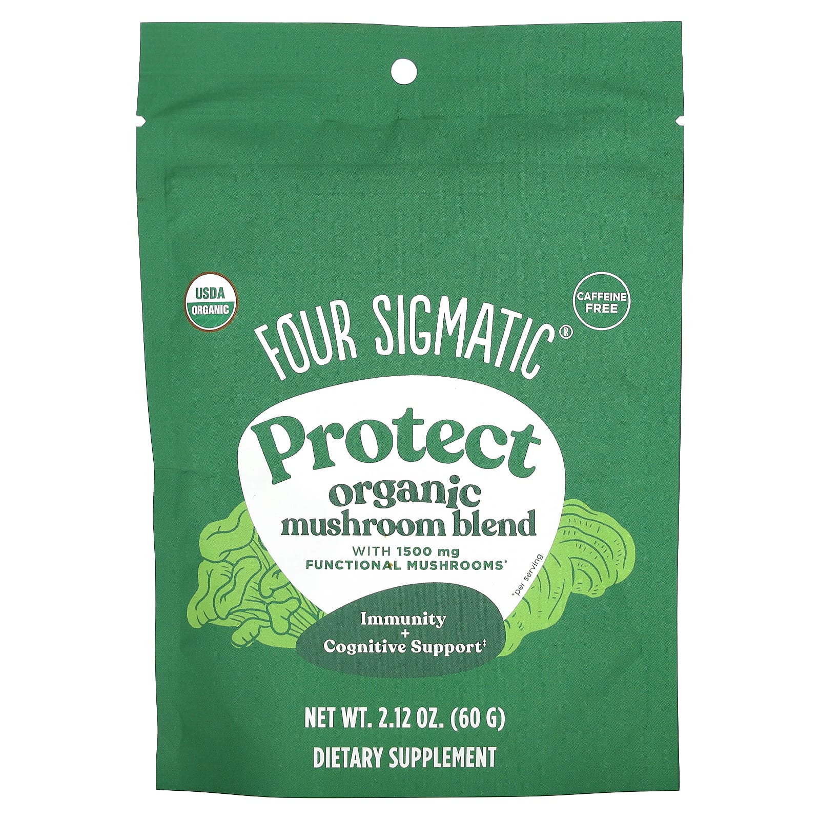 Four Sigmatic-Protect-Organic Mushroom Blend-2.12 oz (60 g)