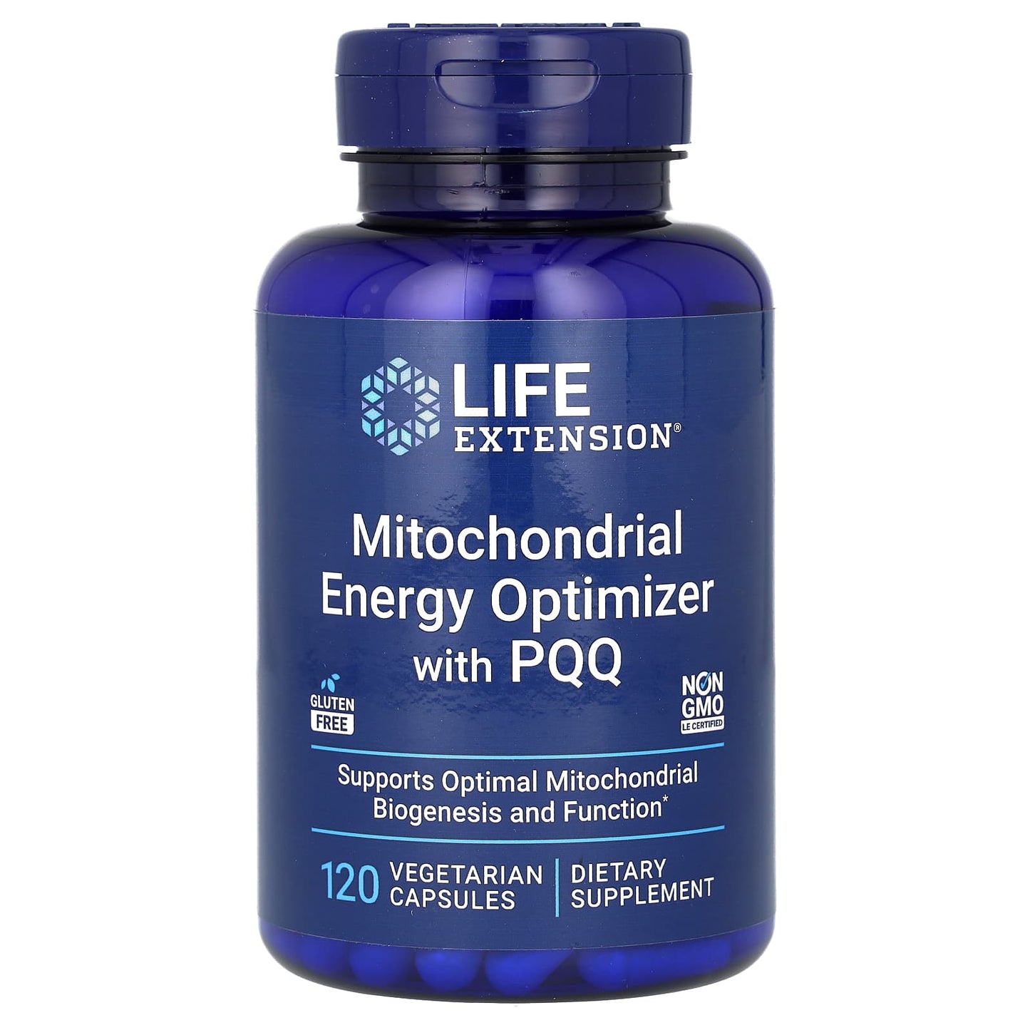 Life Extension-Mitochondrial Energy Optimizer with PQQ-120 Vegetarian Capsules