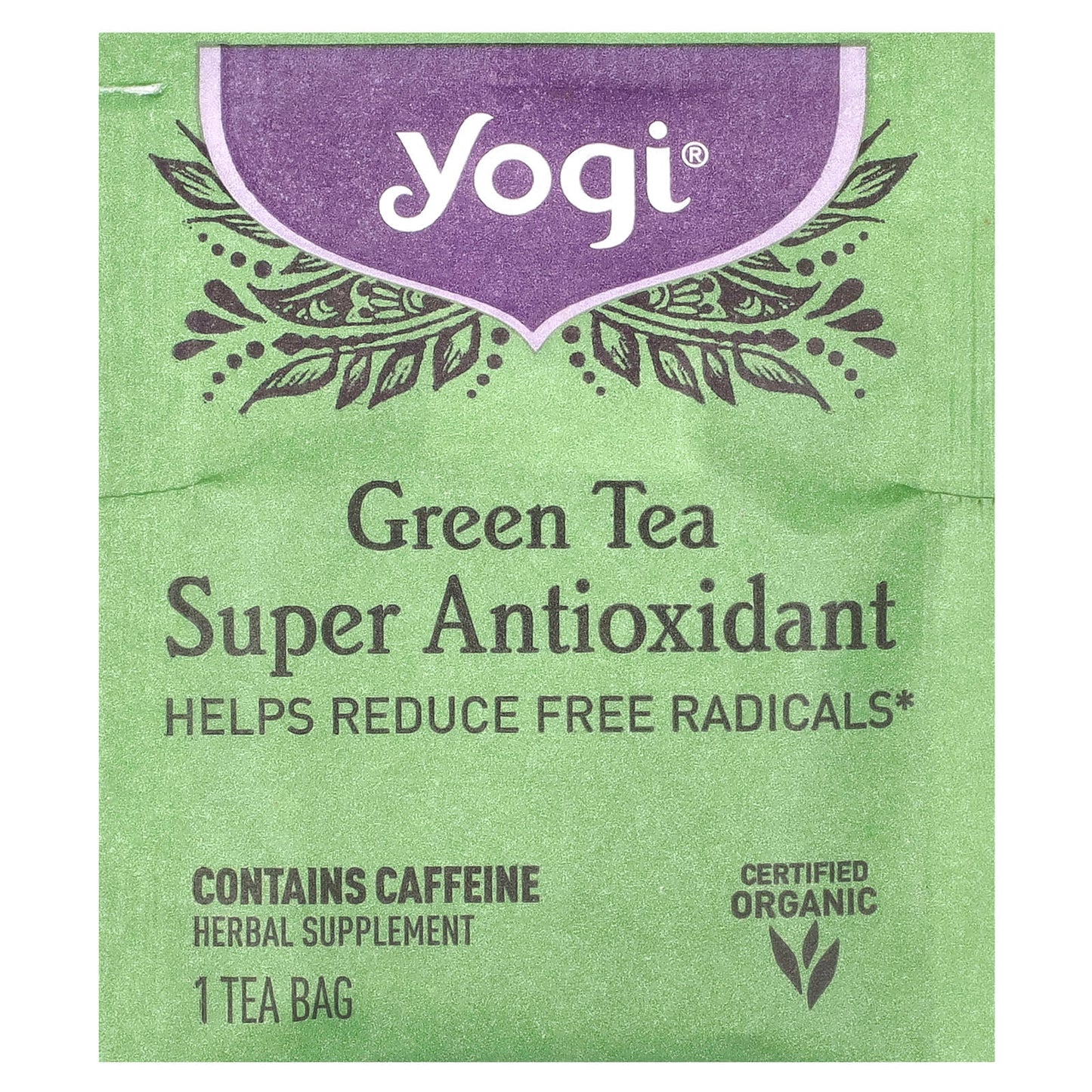 Yogi Tea, Green Tea Super Antioxidant, 16 Tea Bags, 1.12 oz (32 g)