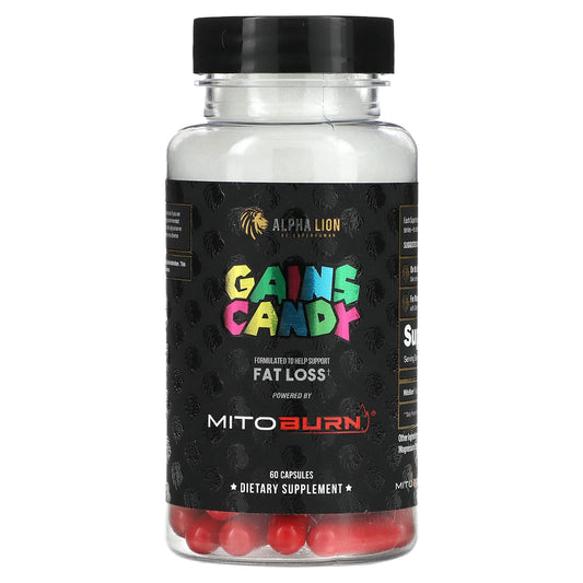 ALPHA LION-Gains Candy-MitoBurn-60 Capsules