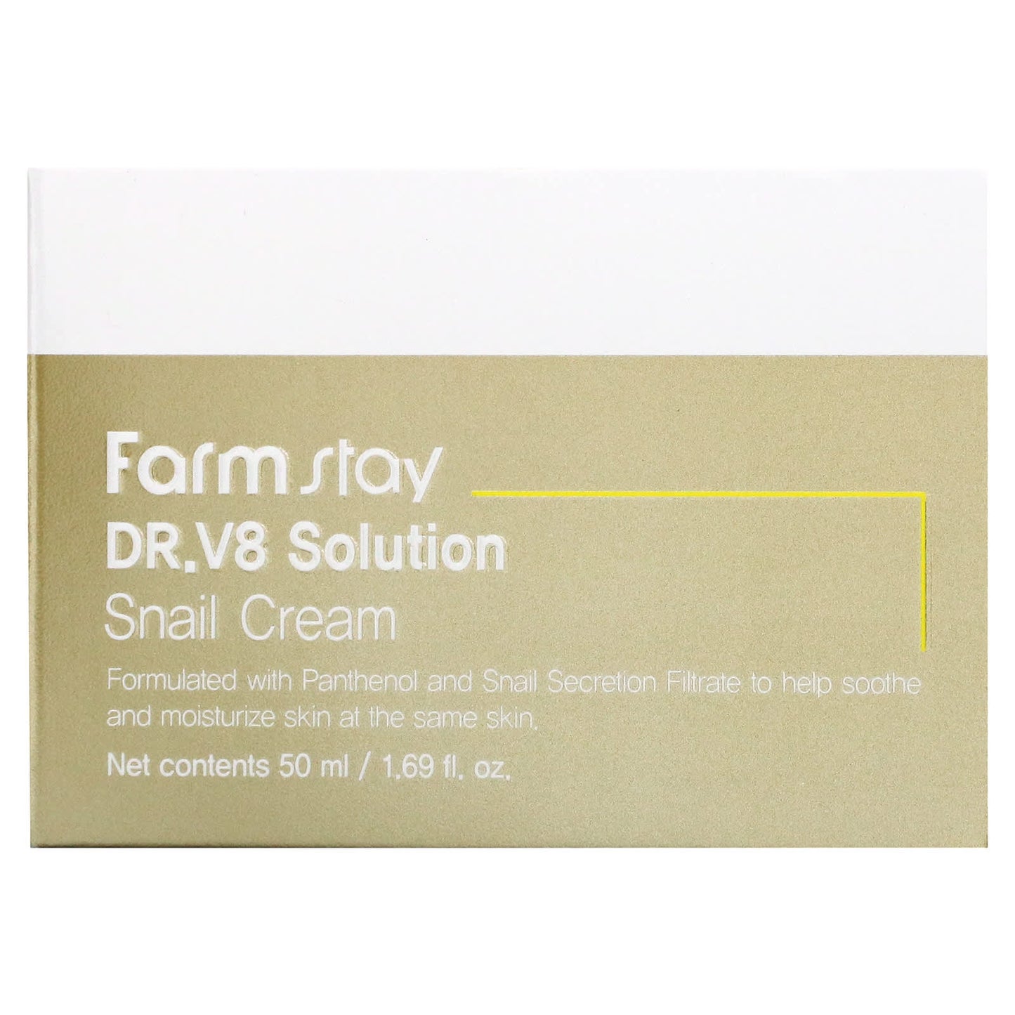 Farmstay, Dr. V8 Solution Snail Cream, 1.69 fl oz (50 ml)