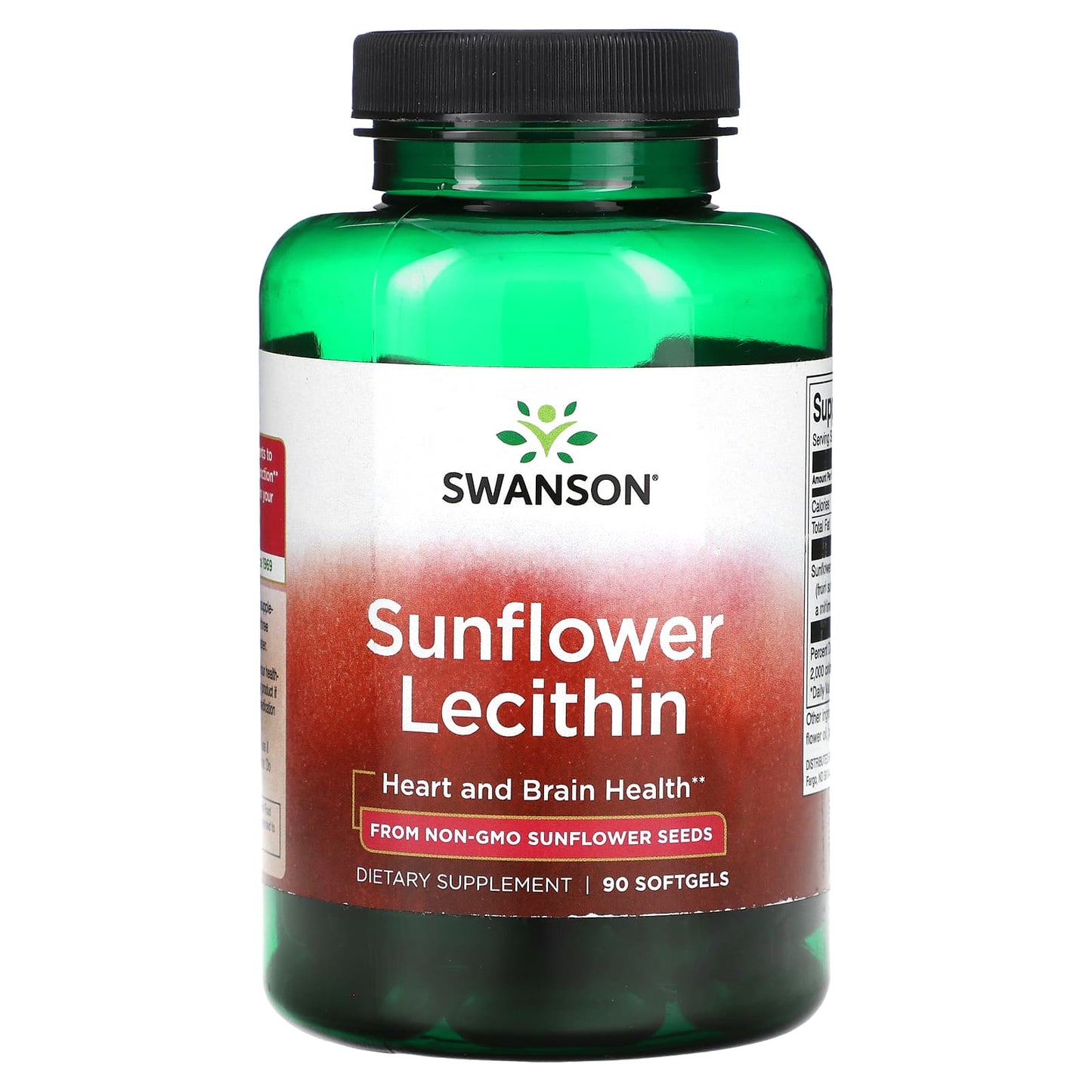 Swanson-Sunflower Lecithin-90 Softgels