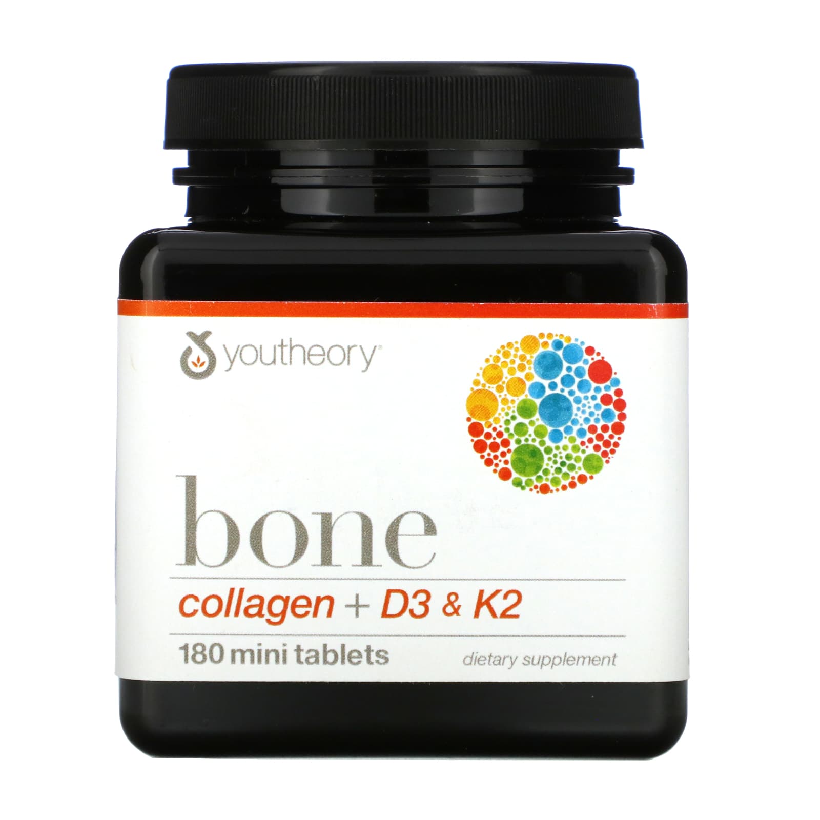 Youtheory-Bone-Collagen + D3 & K2-180 Mini Tablets