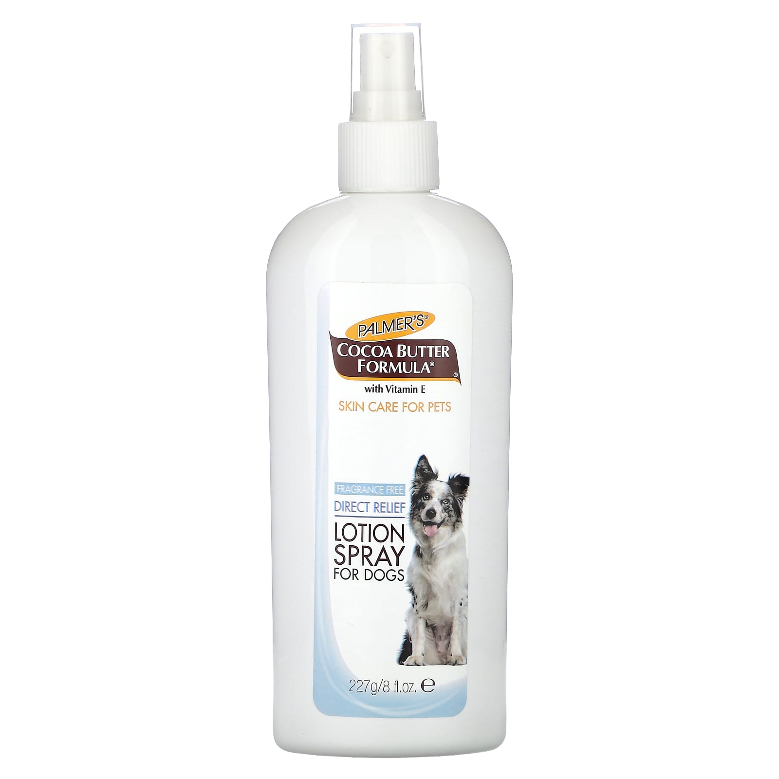 Palmer's for Pets-Cocoa Butter Formula with Vitamin E-Lotion Spray For Dogs-Fragrance Free-8 fl oz (227 g)