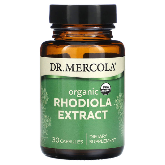 Dr. Mercola-Organic Rhodiola Extract-30 Capsules