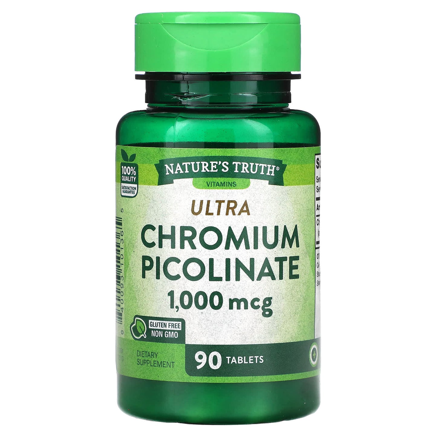 Nature's Truth-Ultra Chromium Picolinate-1,000 mcg-90 Tablets