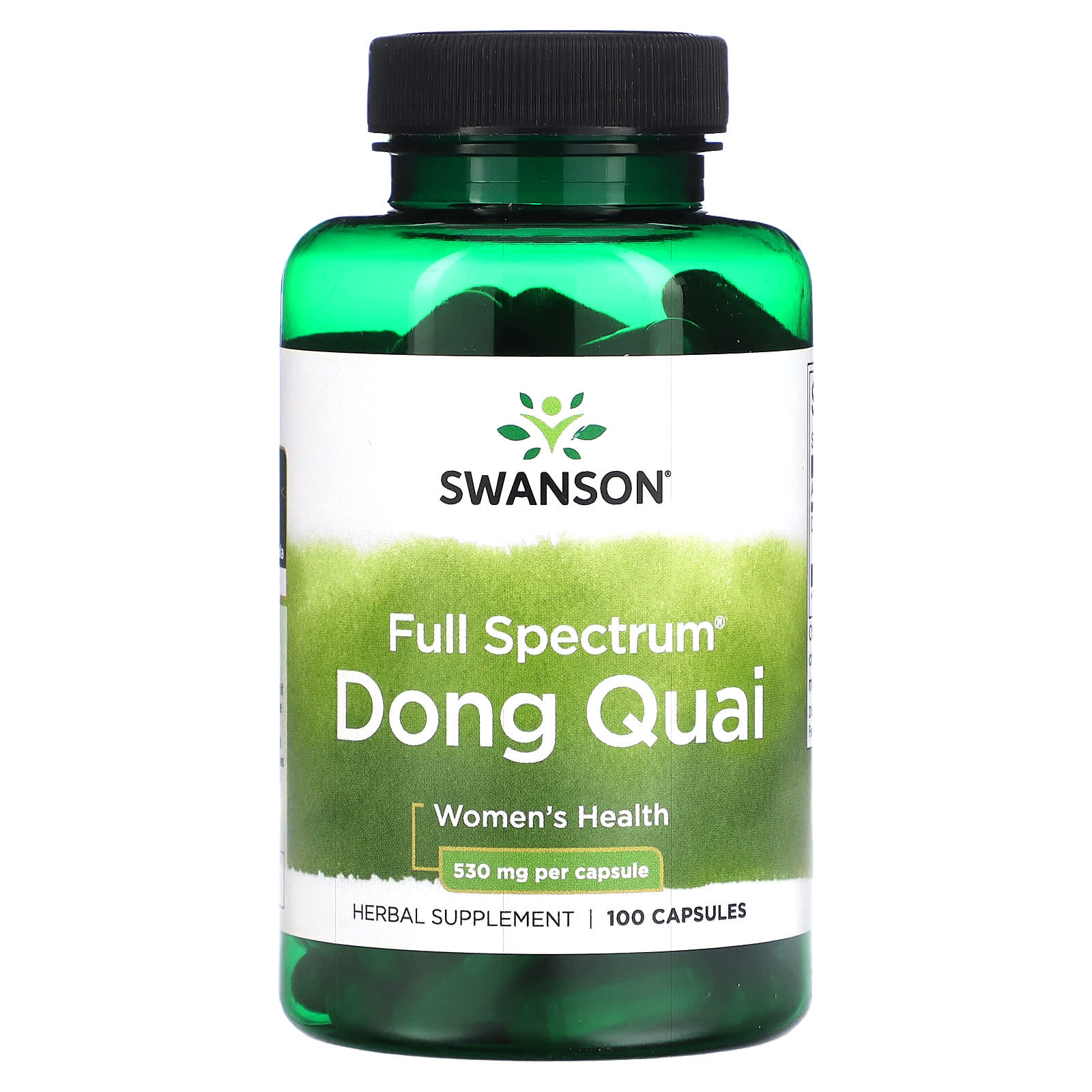 Swanson-Full Spectrum Dong Quai-530 mg-100 Capsules