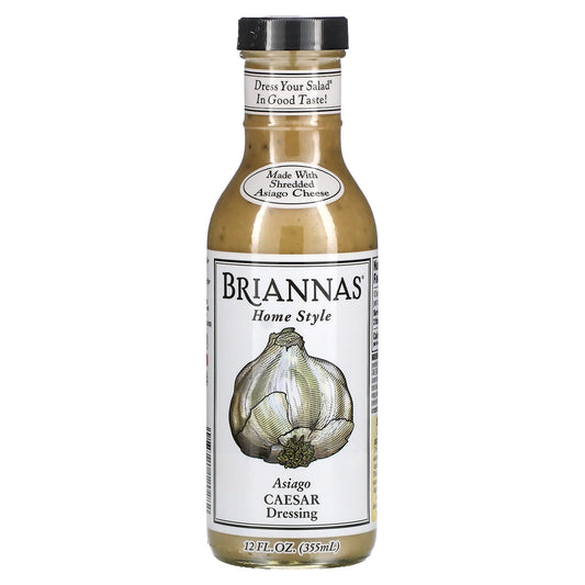 Briannas-Home Style-Asiago Caesar Dressing-12 fl oz (355 ml)