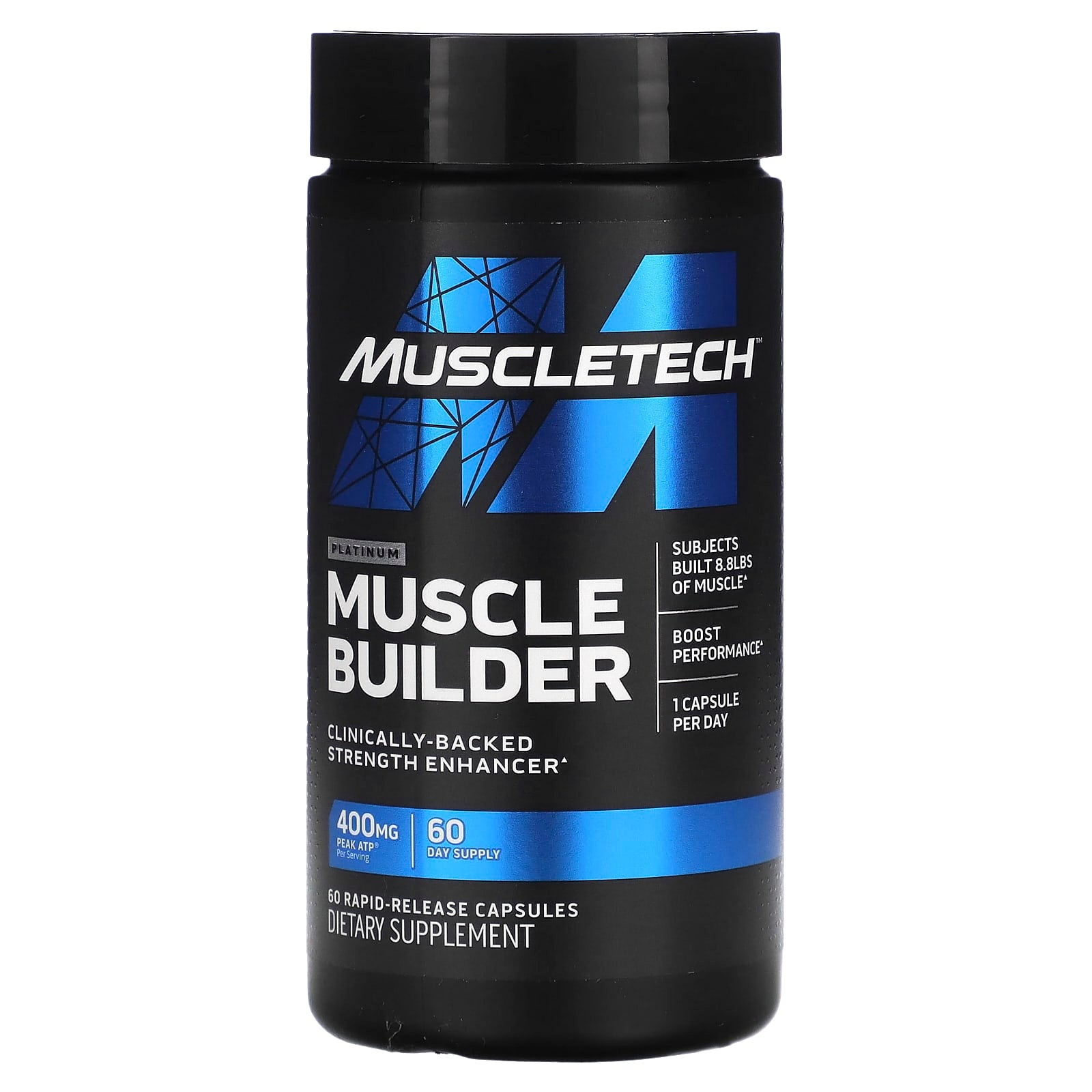 MuscleTech-Platinum Muscle Builder-60 Rapid-Release Capsules