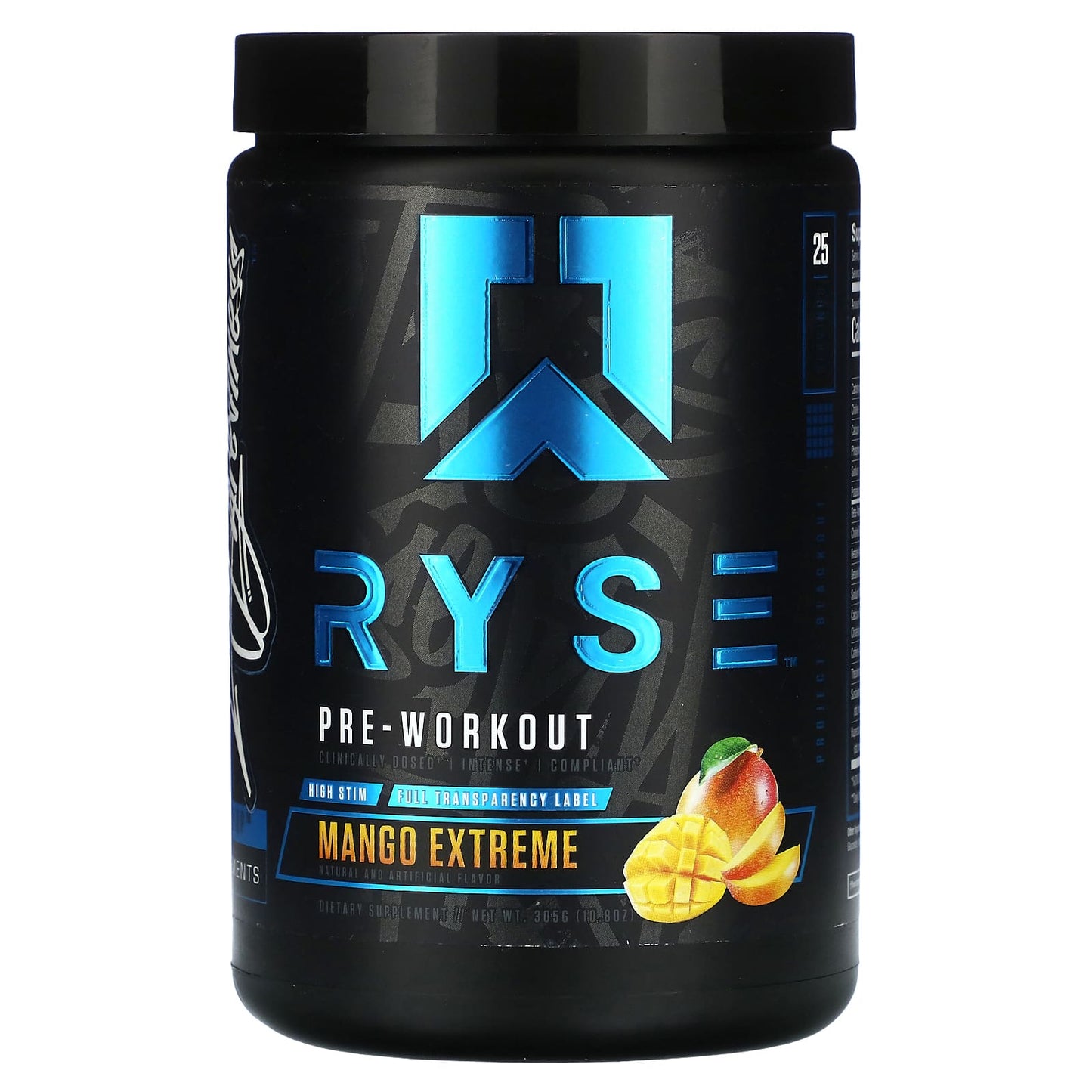 RYSE-Pre-Workout-Mango Extreme-10.8 oz (305 g)