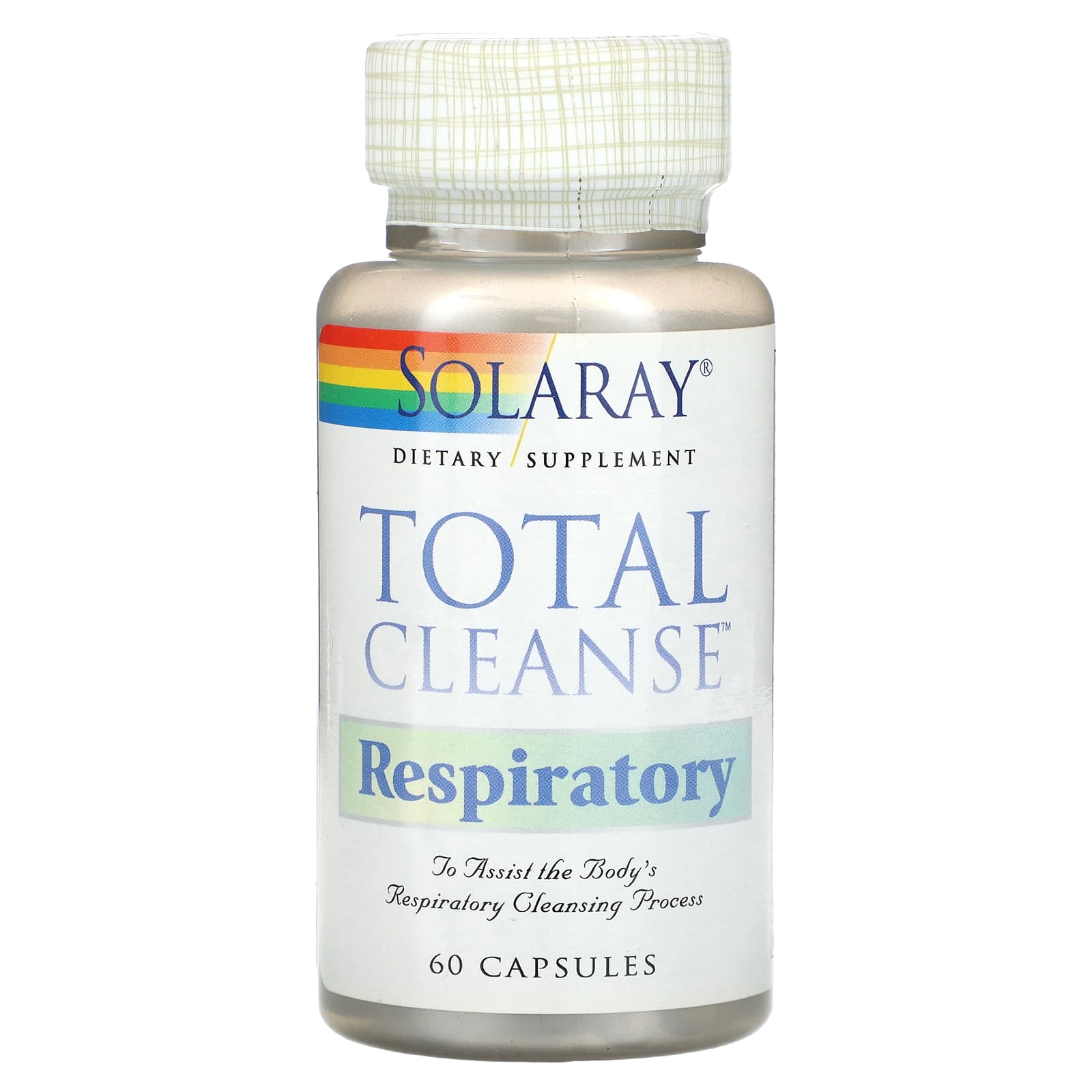 Solaray-Total Clean-Respiratory-60 Capsules