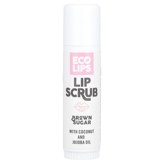 Eco Lips-Lip Scrub-Brown Sugar-0.56 oz (17 g)