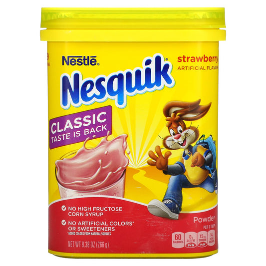 Nesquik-Nestle-Powder-Strawberry-9.38 oz (266 g)