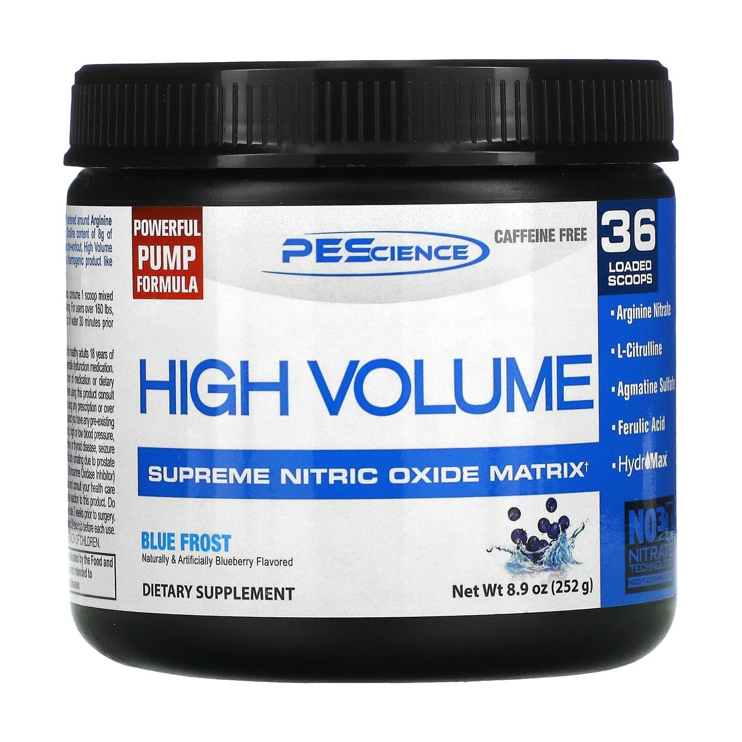 PEScience-High Volume-Supreme Nitric Oxide Matrix-Blue Frost-8.9 oz (252 g)