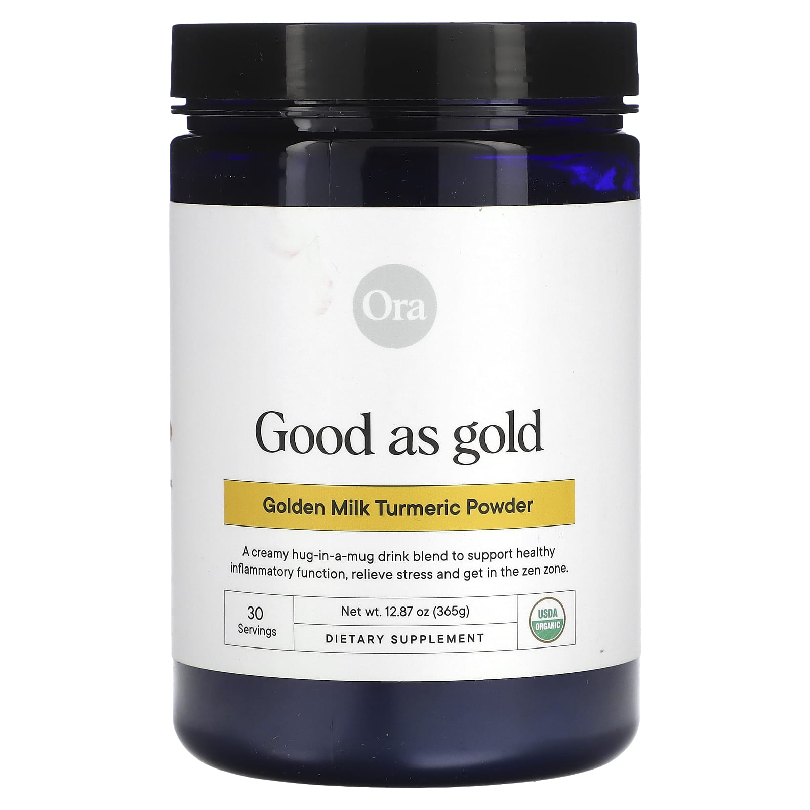 Ora-Good As Gold-Golden Milk Turmeric Powder-12.87 oz (365 g)