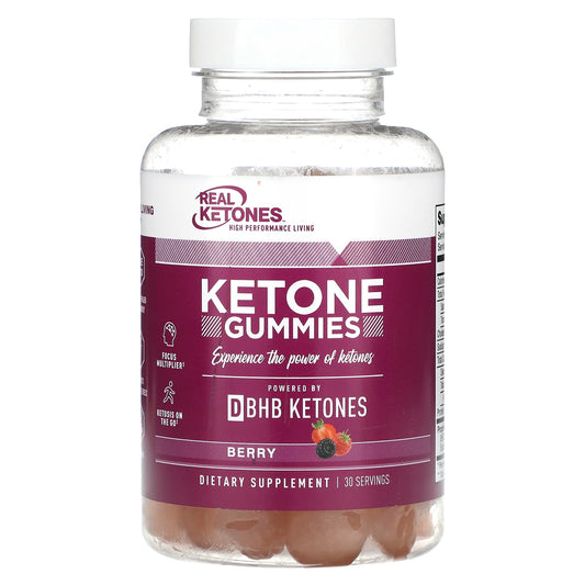 Real Ketones-Ketone Gummies-Berry-30 Gummies