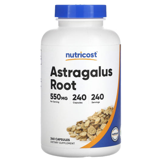 Nutricost-Astragalus Root -550 mg -240 Capsules